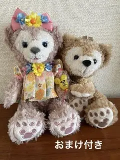 ダッフィーポーチ　シェリーメイ春　ぬいぐるみセット　ディズニー