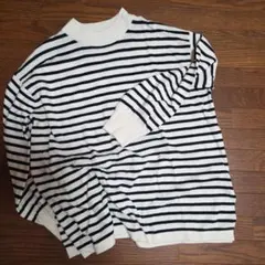 GUボーダーニット