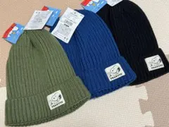 スヌーピー ピーナッツ ニット帽 3点セット