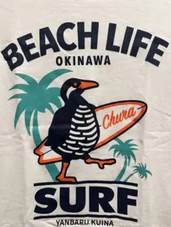 沖縄 BEACH LIFE Tシャツ　ヤンバルクイナ 150センチ用