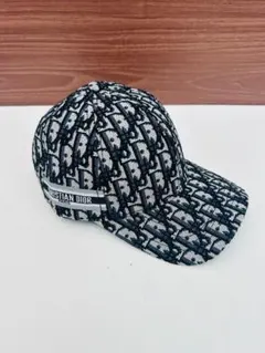 Christian Dior ディオール オブリーク ジャカード キャップ - メルカリ