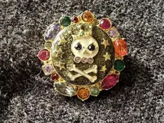 ANNA SUI アナスイ　スカル　ドクロ　髑髏　ブローチ　ペンダントトップのサムネイル