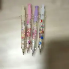 注射器型　シャープペンシル　4本セット　平成レトロ