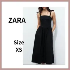 ZARA トレンチフレアミディワンピース XS - メルカリ