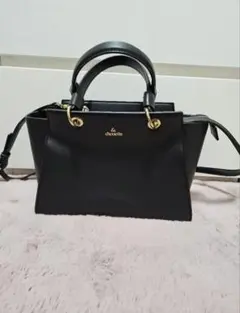 chouette ブラック 2way ショルダーバッグ