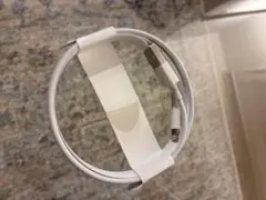 Apple純正 Lightning↔︎USB ケーブル ホワイト