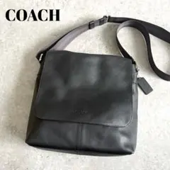 【極美品】COACH チャールズ スモール メッセンジャー ショルダーバッグ