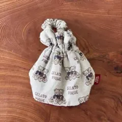 GELATO PIQUE クマ柄ポーチ　レディース