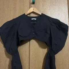 SLY ボレロ風 長袖トップス ブラック