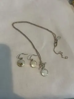 CHAN LUU チャンルー パールネックレス＆ピアスセット 淡水パール 