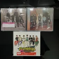 なにわ男子　「CD（3形態）+先着購入特典」、「POPMALLパンフレット」