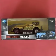 【新品未使用】ダイキャストミニカー イエロー　1:64SCALE