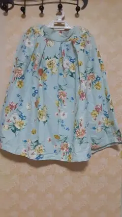 ROPÉ PICNIC 花柄フレアスカート 36 水色