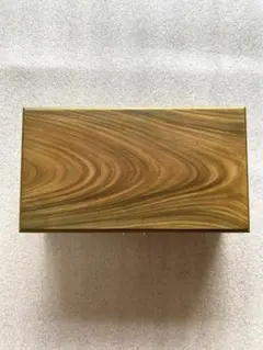 リグナムバイタ仕掛け箱木製小箱 小物入れ - メルカリ
