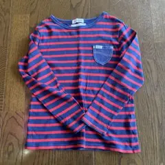 Lee ストライプ長袖カットソー キッズサイズ