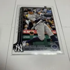 MLB 2025 topps updated アーロンジャッジ　ヤンキース