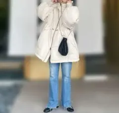 CIAOPANIC TYPY ドロストギャザーマルチウェイスタンドアウター 白