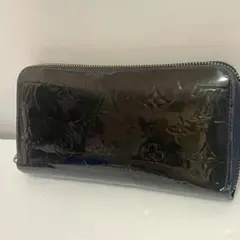 LOUIS VUITTON ルイヴィトン ヴェルニ ジッピーウォレット ノワール