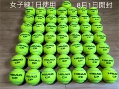 女子練1日使用　即日発送　中古硬式テニスボール50球