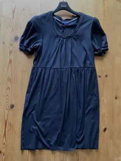 黒　ストレッチチュニックのサムネイル