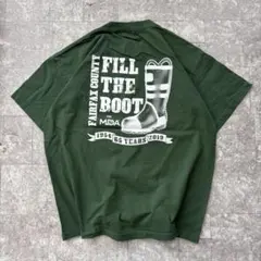 企業ロゴ【 USA製】BAYSIDE 古着 プリントTシャツ イベント XL