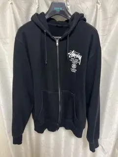 シ*ン様 Stussy ブラック フルジップパーカー XL