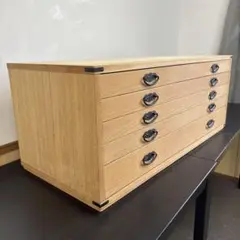 桐タンス 5段 和服収納 昭和レトロ 金具取手付き