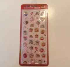 韓国限定クレヨンしんちゃん　ボンボンドロップシール　3Dシール
