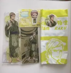 進撃の巨人　ジャンまとめ売り　極楽湯　 アクスタ　缶バッジ