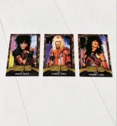 EPOCH Mötley Crüe カード プロモ トレカ3枚セット