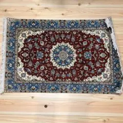109x160cmヴィンテージペルシャ絨毯クム産(962)玄関ギャッベ・ラグ 109x160cmヴィンテージペルシャ絨毯クム産(962)玄関ギャッベ・ラグ