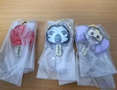 ズートピア 2 アイスキャンディーチャーム　3点セット