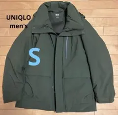ユニクロ　ハイブリッドダウンパーカ　メンズS