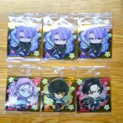 刀剣乱舞　桑名江　豊前江　五月雨江　村雲江　ウエハース　ステッカー