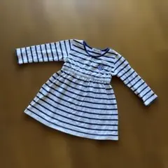 Noeil aime BeBe ストライプ長袖ワンピース 90 お値下げ