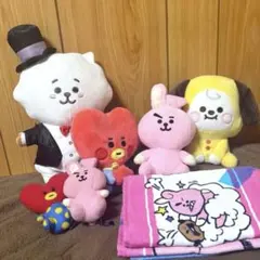 新品未使用 BT21 ぬいぐるみ タオル グッズ まとめ売り 即購入⭕️ 送料無料