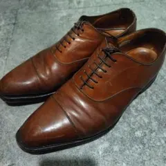 JOHNSTON&MURPHY 革靴 ブラウン リーガル製 24.5cmのサムネイル