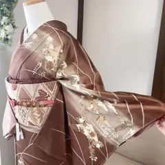 BayKazzy様リクエスト【単衣夏着物】しつけ付き絽 江戸小紋 名古屋帯
