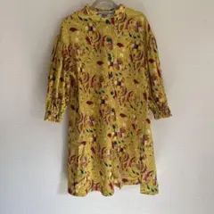 試着のみ　MARK'S HOGAN マオカラーワンピース　120