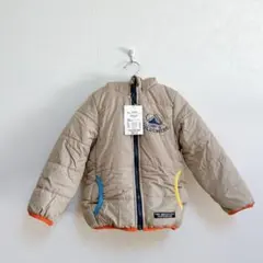 【110】キッズ 中綿ジャケット ジャンパー ベージュ 87514 CAMP