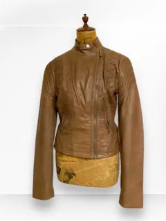 ★美品★ライダース BCBG MAXAZRIA レザージャケット サイズ XS