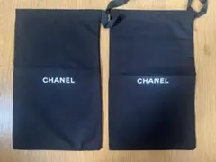 CHANEL シャネル 保存袋 2枚セット 巾着 - メルカリ