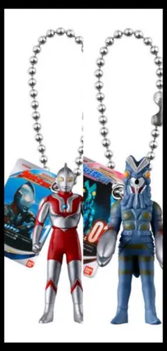 ウルトラソフビシリーズ ミニチュアスイングマスコット 2種セット