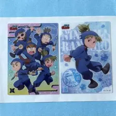 忍たま乱太郎　クリアカードコレクション　2年生セット2枚