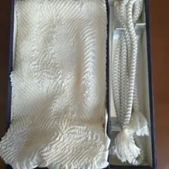 正絹 帯締め 帯揚げ セット 白 絞り 留袖 黒留袖 結婚式 母 礼装 ヒ2