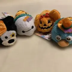 Disney Tsum Tsum ぬいぐるみ４個セット