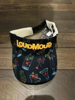 LOUDMOUTH サンバイザー ネオン柄 ゴルフのサムネイル