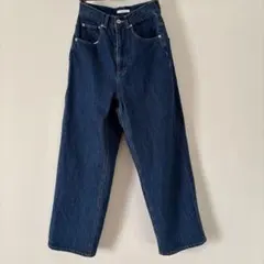 JOURNAL STANDARD ダークブルー ワイドレッグデニムのサムネイル