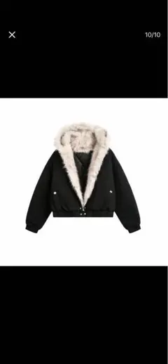 ショート丈のアウター