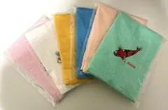 鯉の刺繍 フェイスタオル